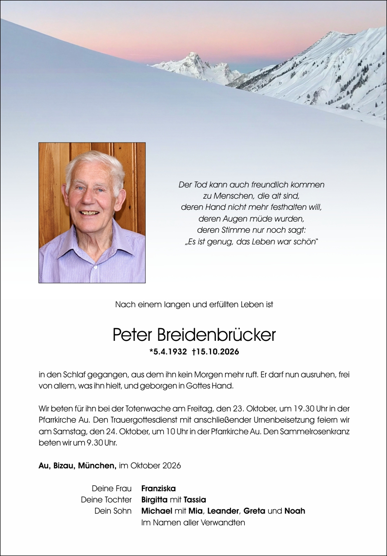 Peter Breidenbrücker